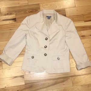 Ann Taylor Khaki Blazer